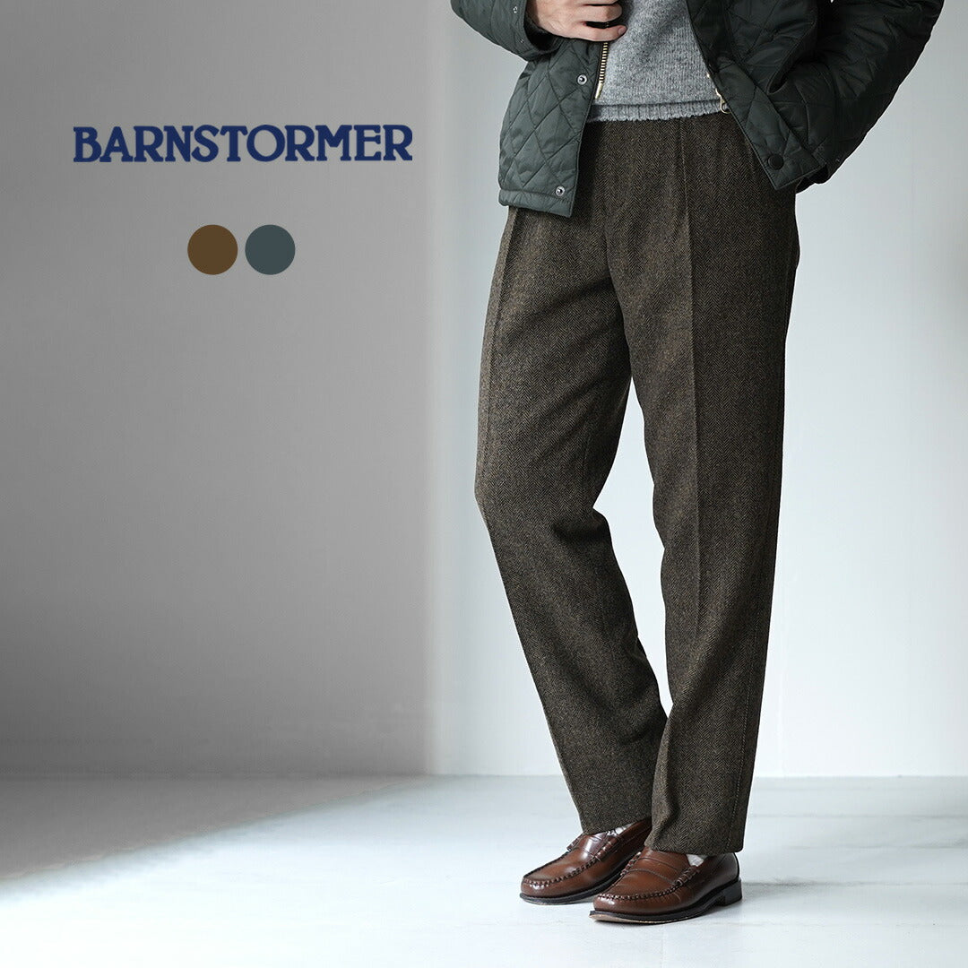 BARNSTORMER / Herringbone Tweed Slacks