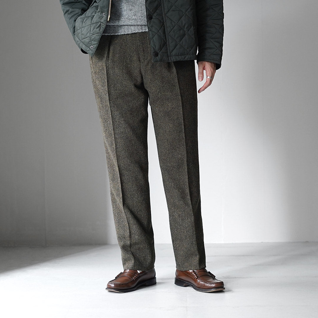BARNSTORMER / Herringbone Tweed Slacks