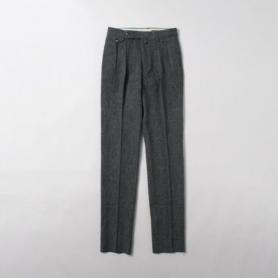 BARNSTORMER / Herringbone Tweed Slacks