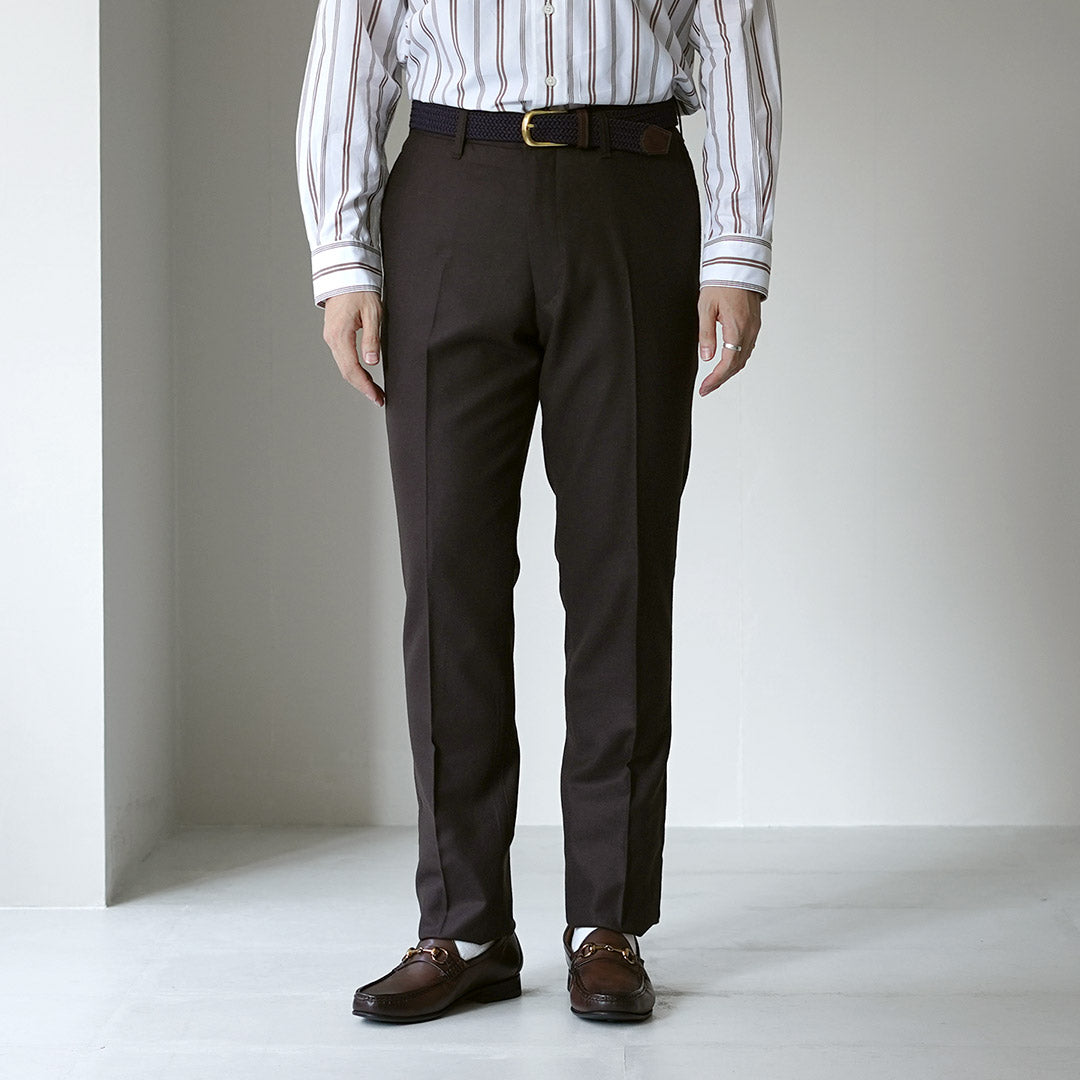 BARNSTORMER / Pantalon plat en flanelle Saxony