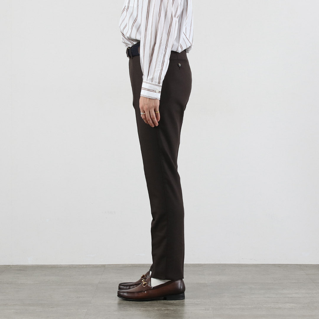 BARNSTORMER / Pantalon plat en flanelle Saxony