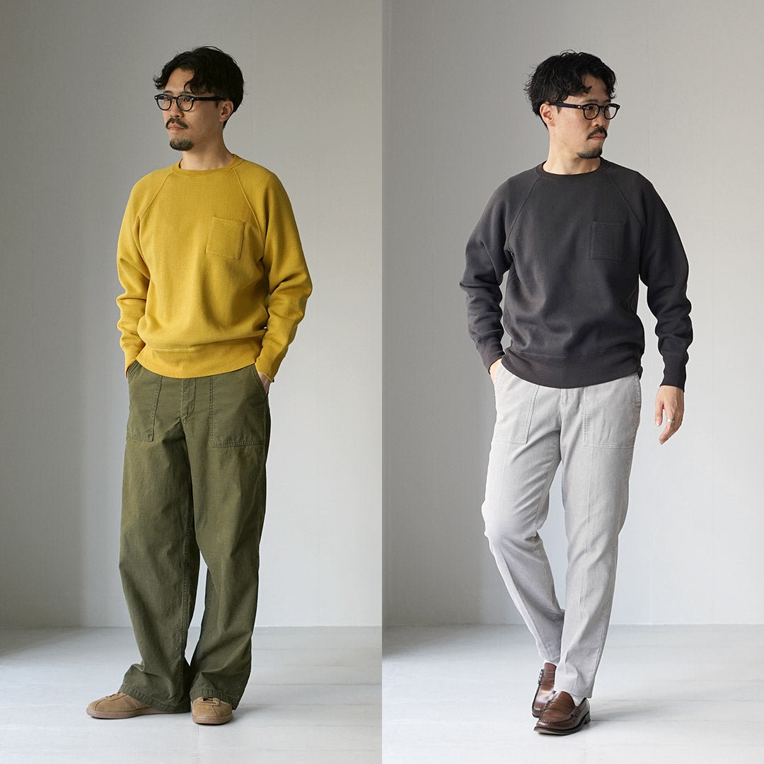 FILMELANGE / BURD Campione Lined Crewneck Sweatshirt