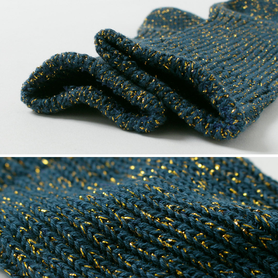 CALCETINES DE CALIDAD DECKA / Calcetines acanalados con brillo pesado