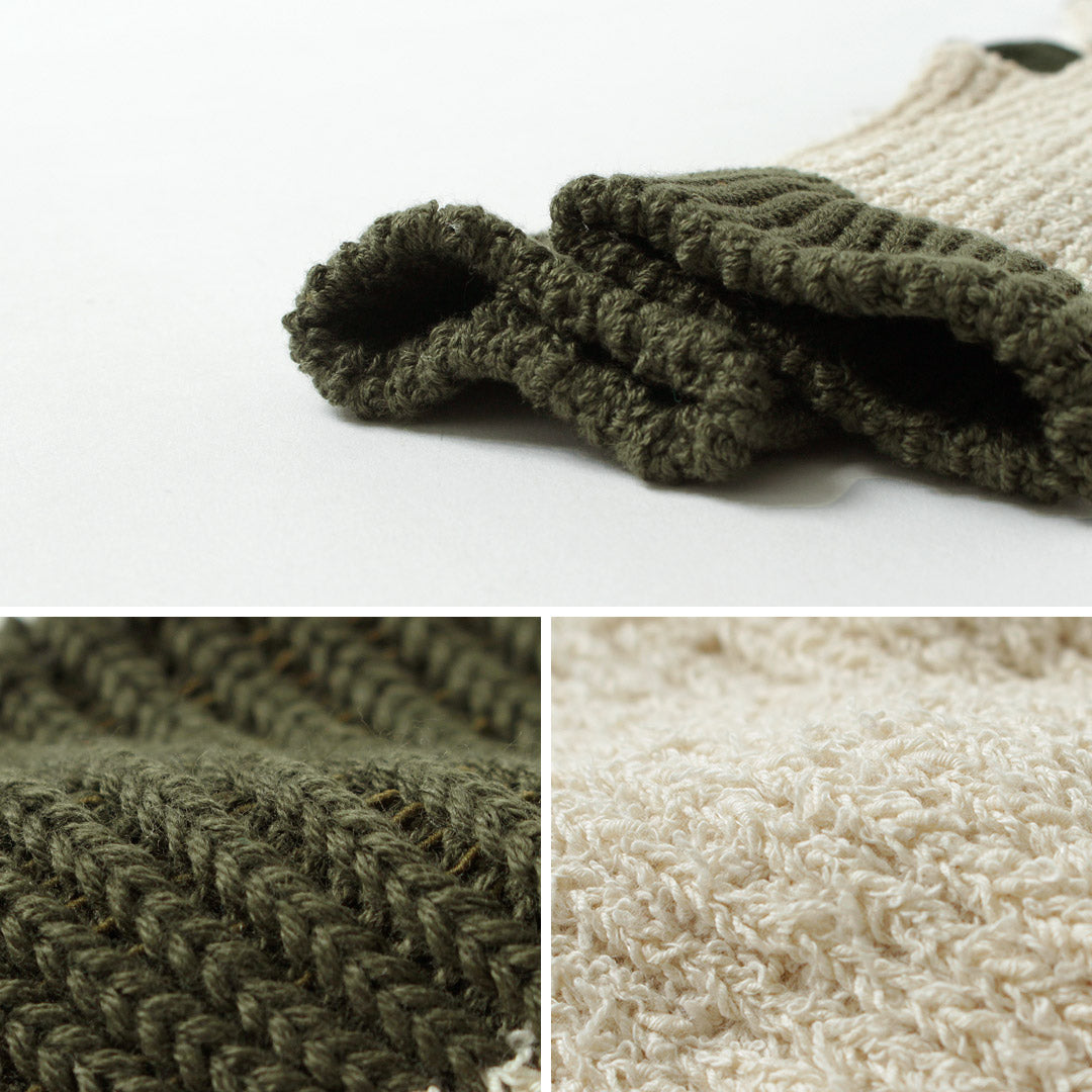 DECKA QUALITY SOCKS - SHOWATABÉ / Textured Multicolor Cotton Socks