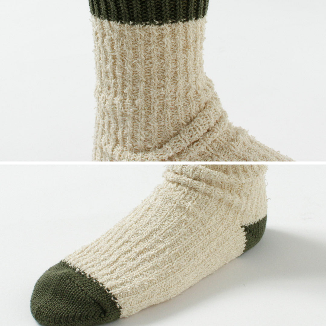 DECKA QUALITY SOCKS - SHOWATABÉ / Textured Multicolor Cotton Socks
