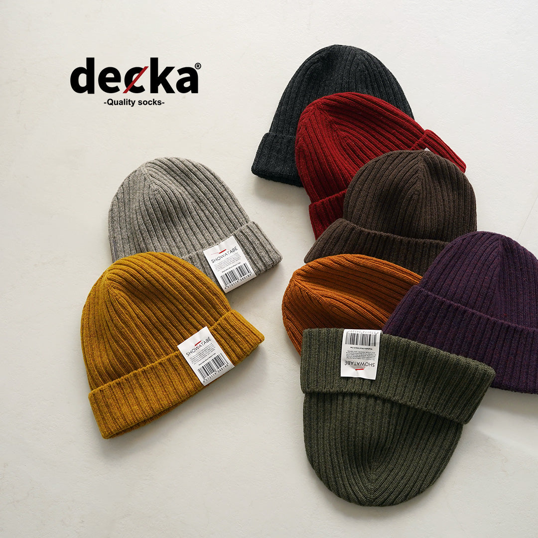 DECKA QUALITY SOCKS - SHOWATABÉ / Washable Wool Beanie