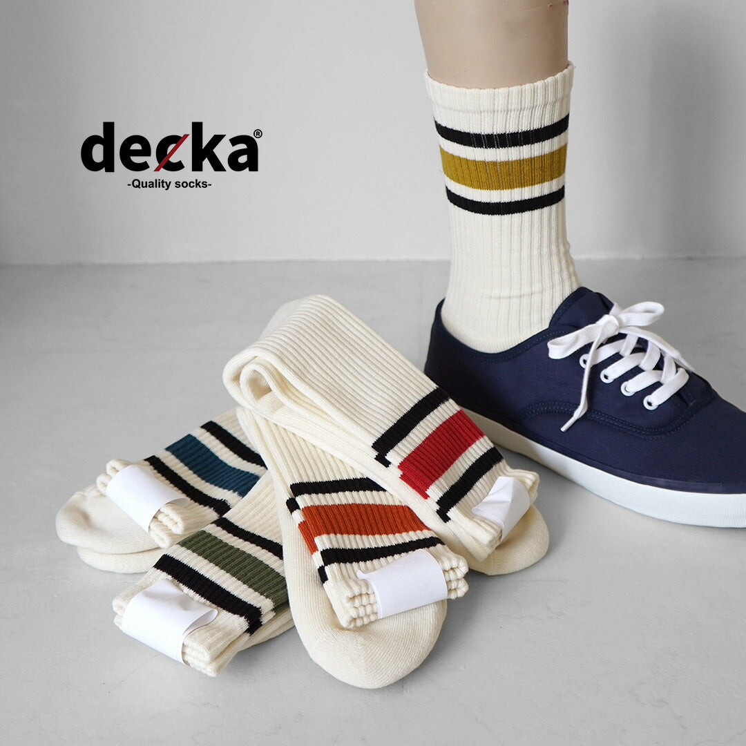 DECKA 優質襪子 / 80 年代溜冰鞋襪子