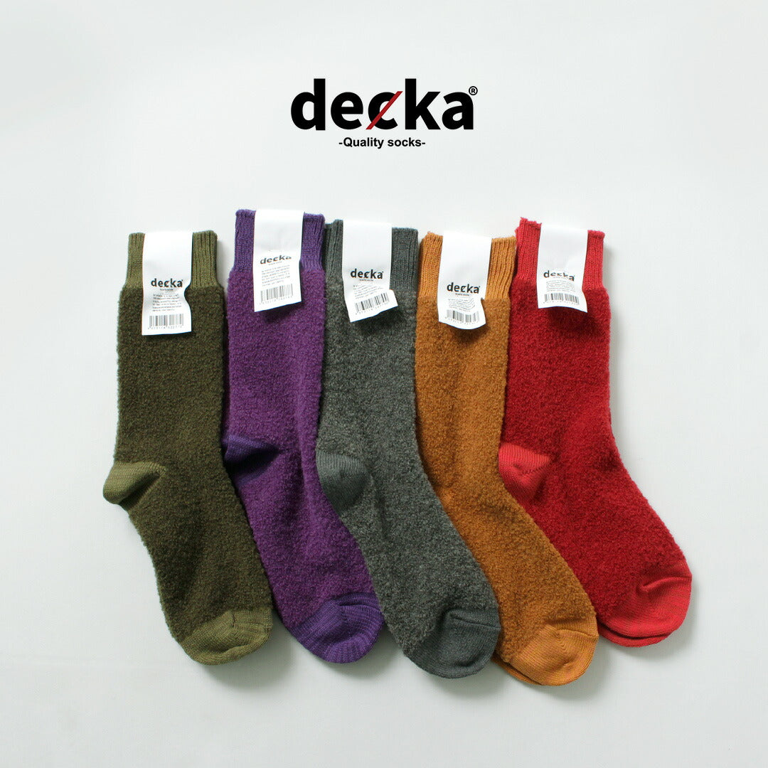 DECKA QUALITY SOCKS - SHOWATABÉ / Baby Alpaca & Merino Wool Socks