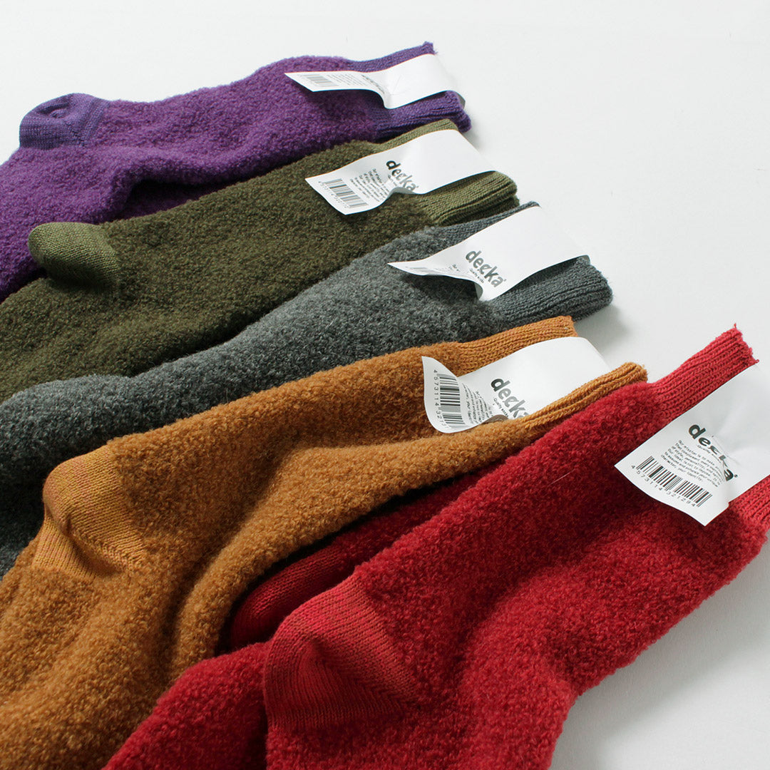 DECKA QUALITY SOCKS - SHOWATABÉ / Baby Alpaca & Merino Wool Socks