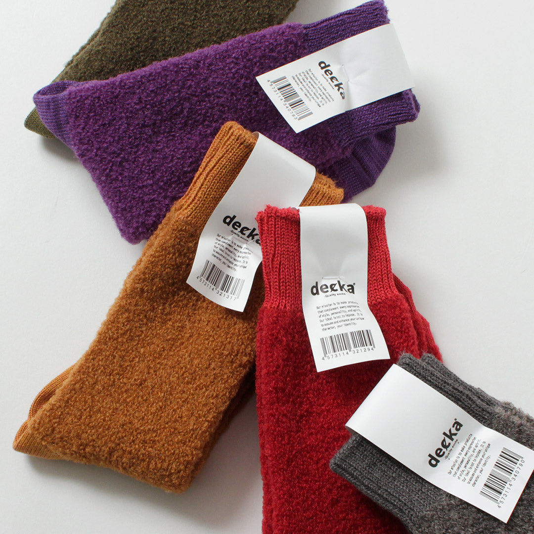 DECKA QUALITY SOCKS - SHOWATABÉ / Baby Alpaca & Merino Wool Socks