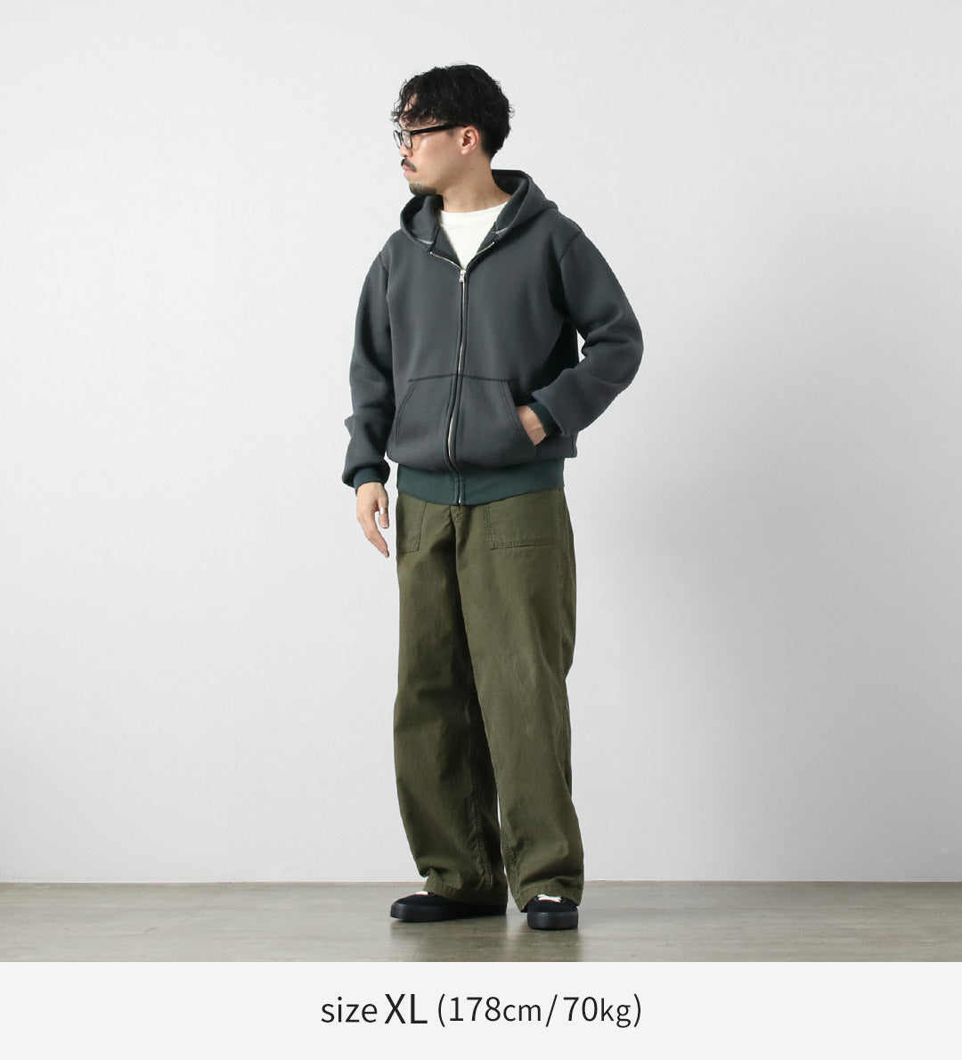 BARNS / Cozun 拉鍊連帽衫