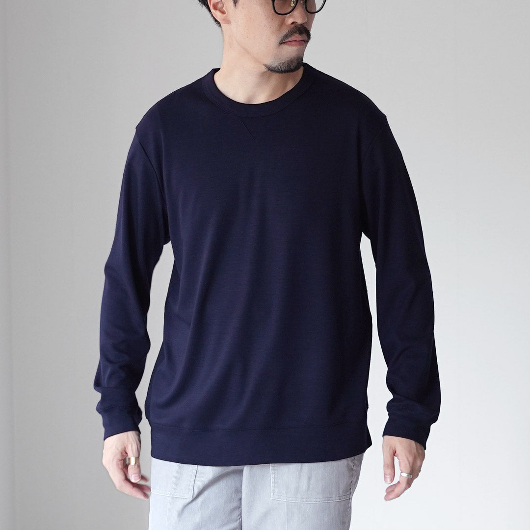 RE MADE IN TOKYO JAPAN / 连衣裙 羊毛针织圆领宽松版型