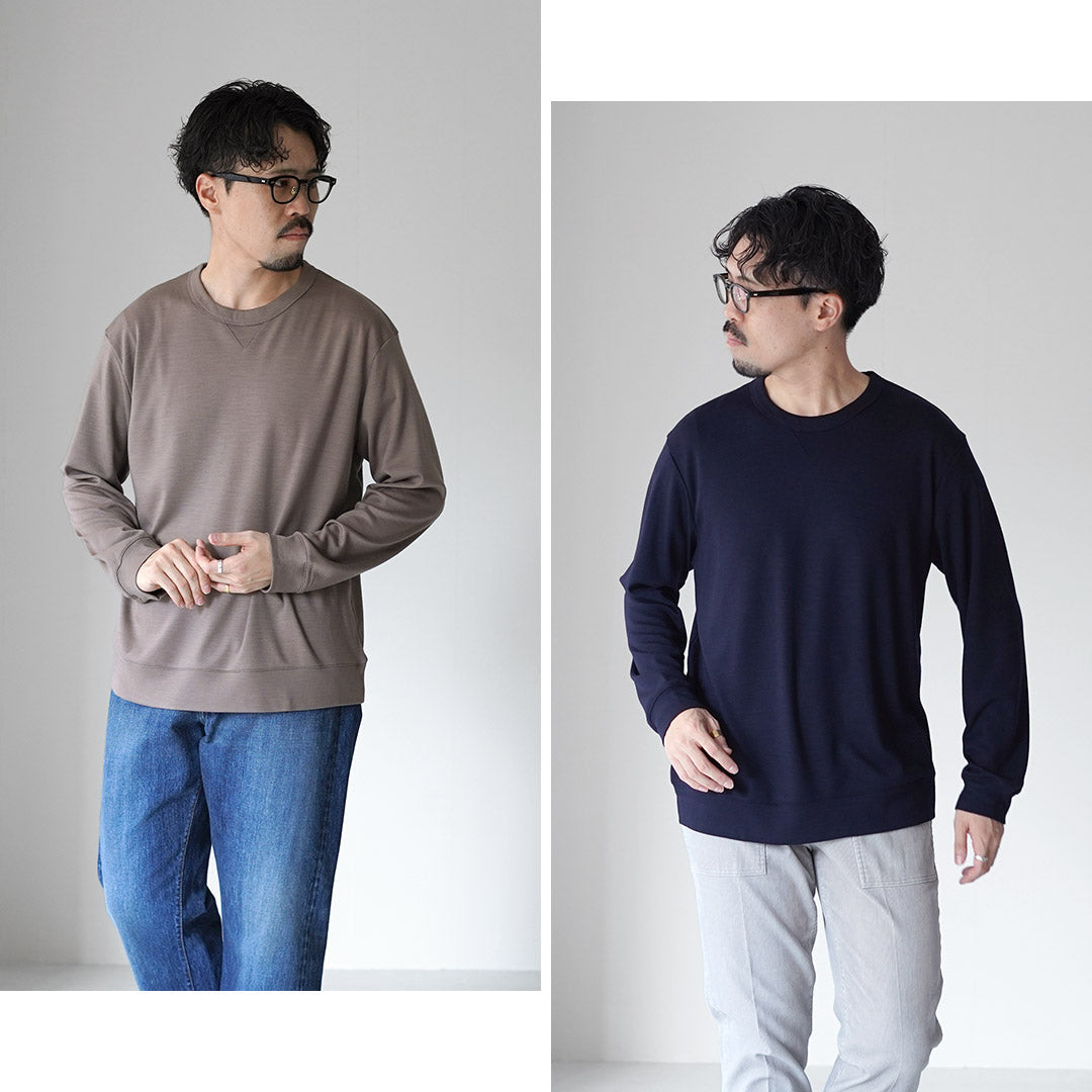 RE MADE IN TOKYO JAPAN / 连衣裙 羊毛针织圆领宽松版型