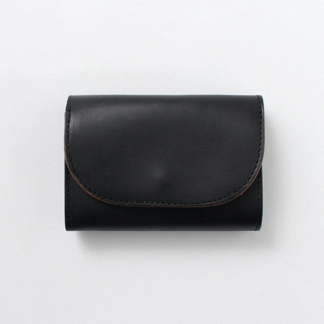 Portefeuille compact MR.OLIVE / Horween Chromexcel