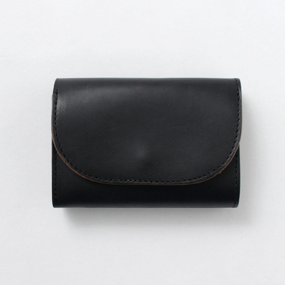 Portefeuille compact MR.OLIVE / Horween Chromexcel