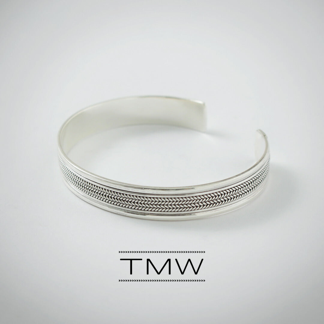 TMW / Brazalete de cadena de plata esterlina
