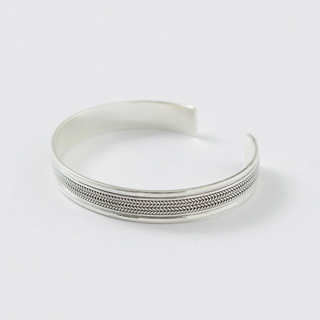 TMW / Brazalete de cadena de plata esterlina