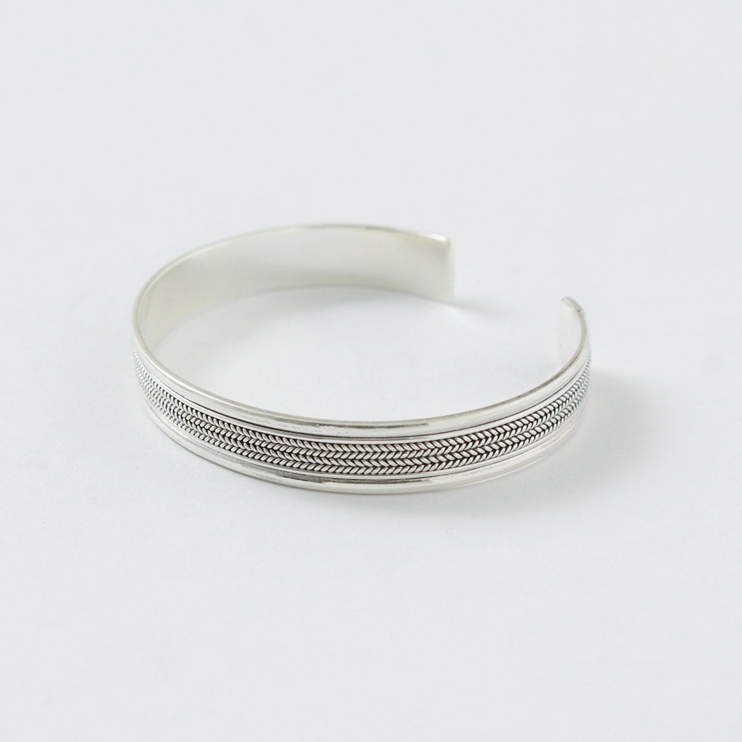 TMW / Brazalete de cadena de plata esterlina