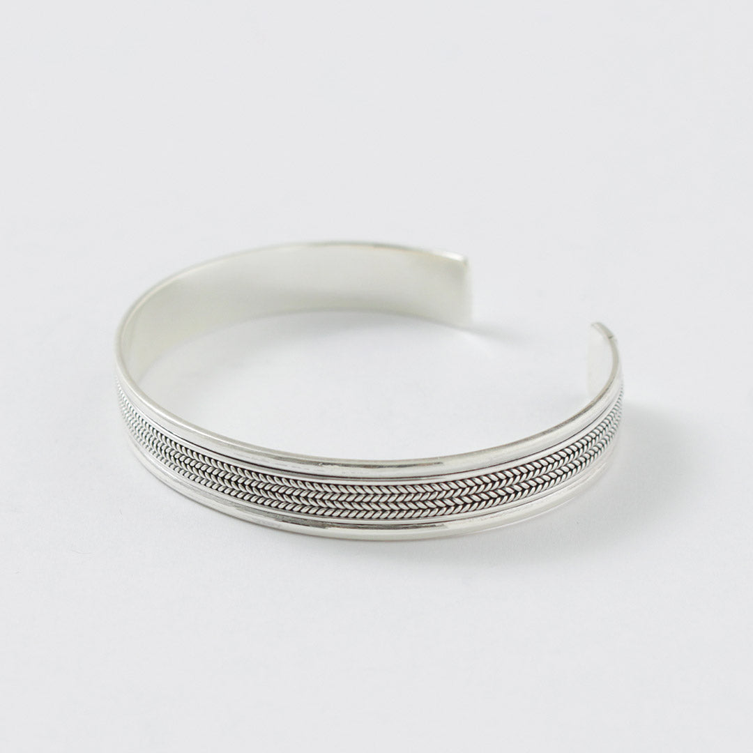 TMW / Brazalete de cadena de plata esterlina