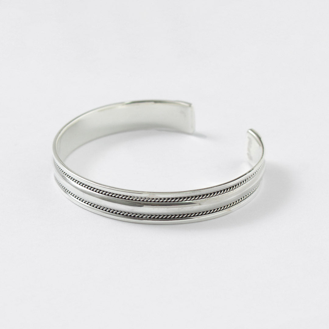TMW / Bracelet large en argent sterling