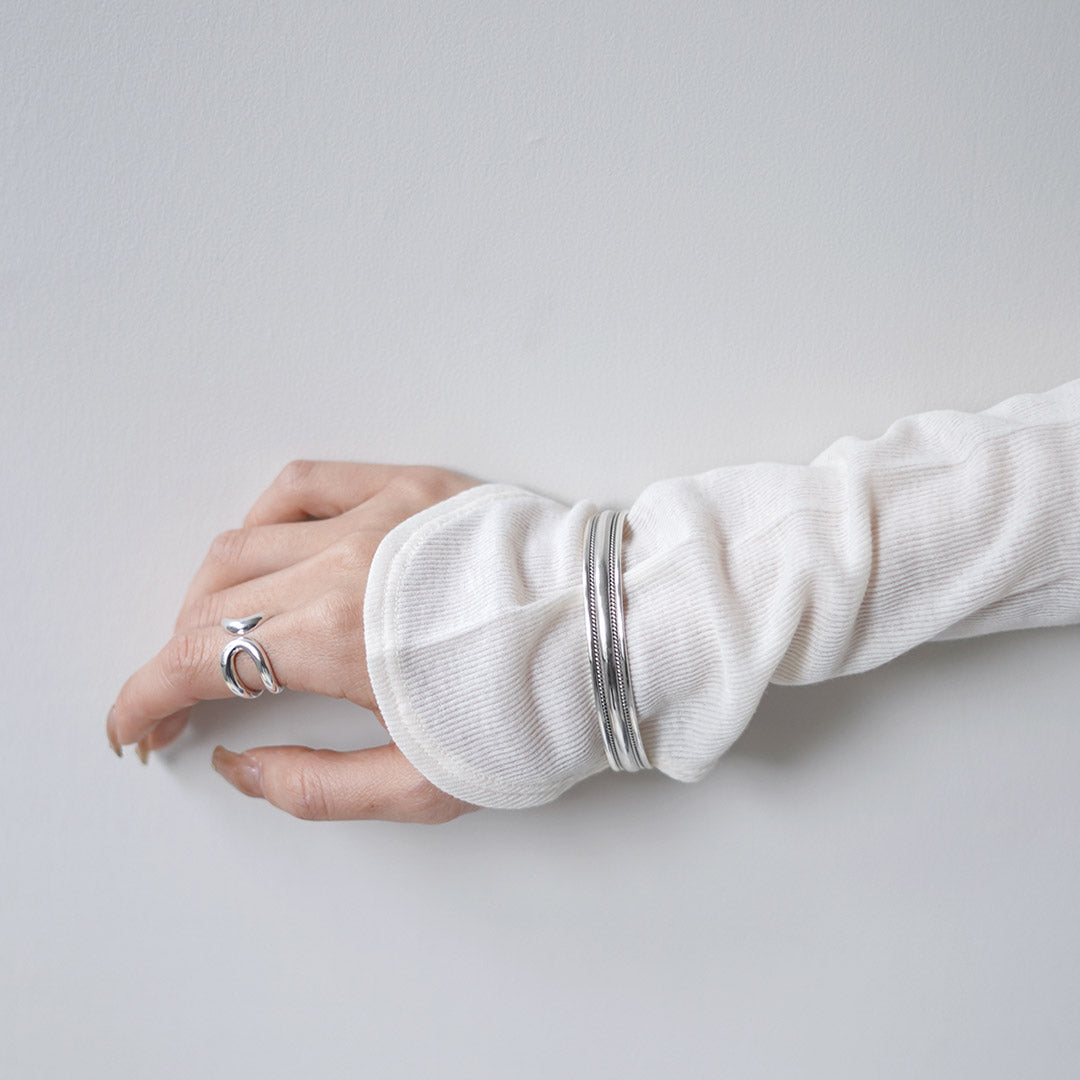 TMW / Bracelet large en argent sterling