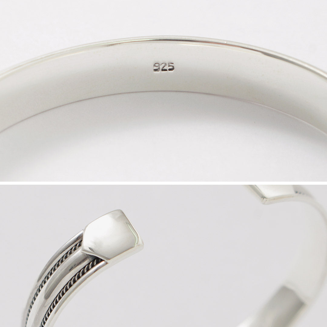 TMW / Bracelet large en argent sterling
