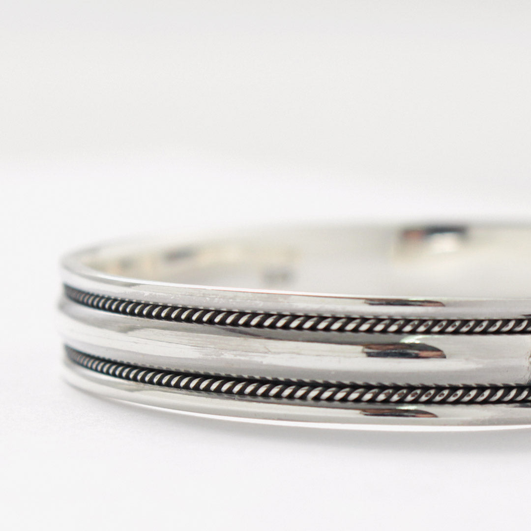 TMW / Bracelet large en argent sterling
