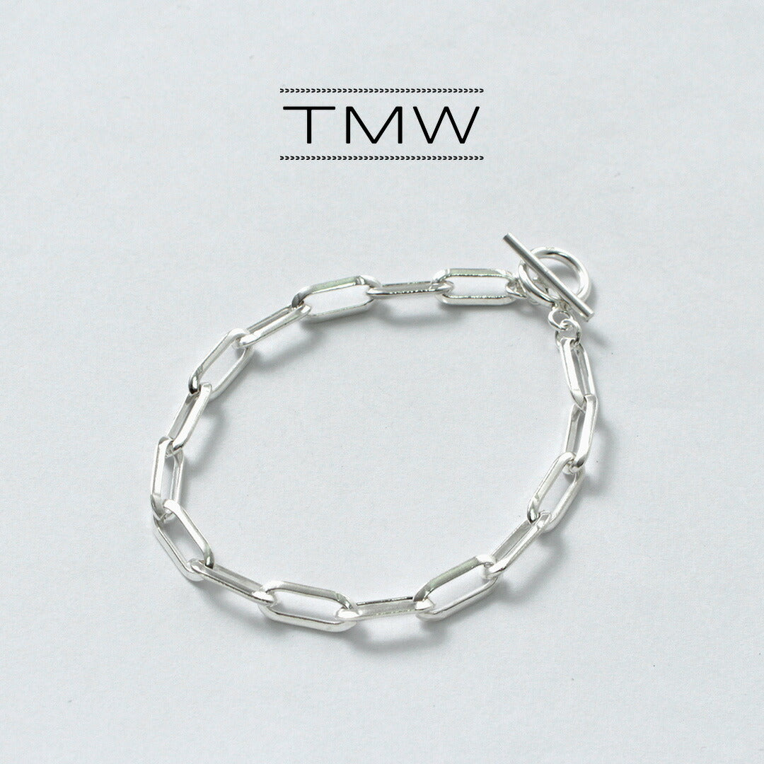 TMW / Bracelet à chaîne câblée en argent sterling