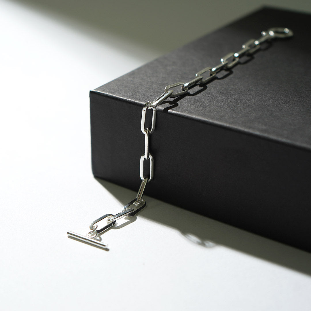 TMW / Bracelet à chaîne câblée en argent sterling