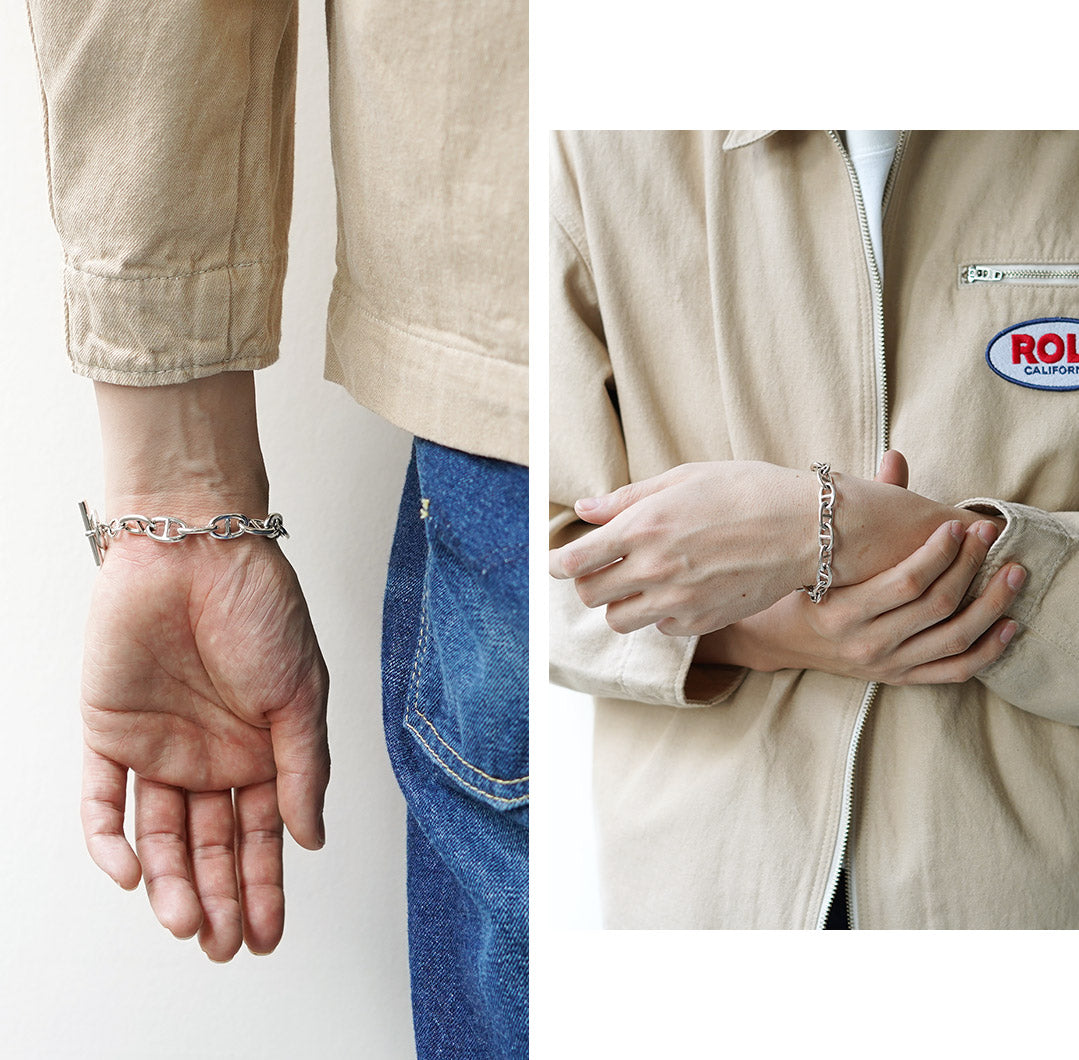 TMW / Bracelet chaîne d’ancre en argent sterling