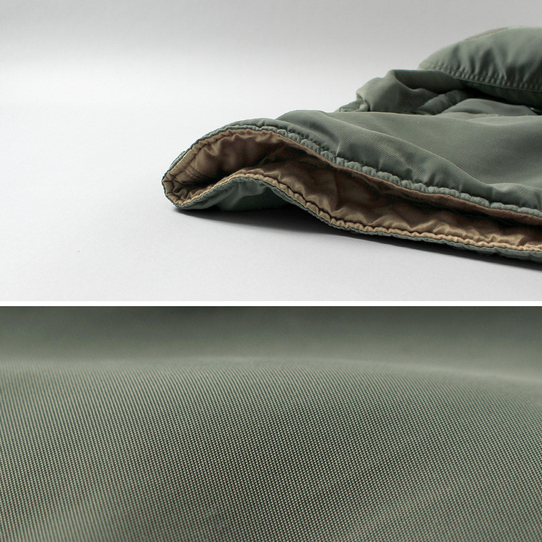 REMI RELIEF / Recycled Nylon Twill N-3B Eco Fur Jacket