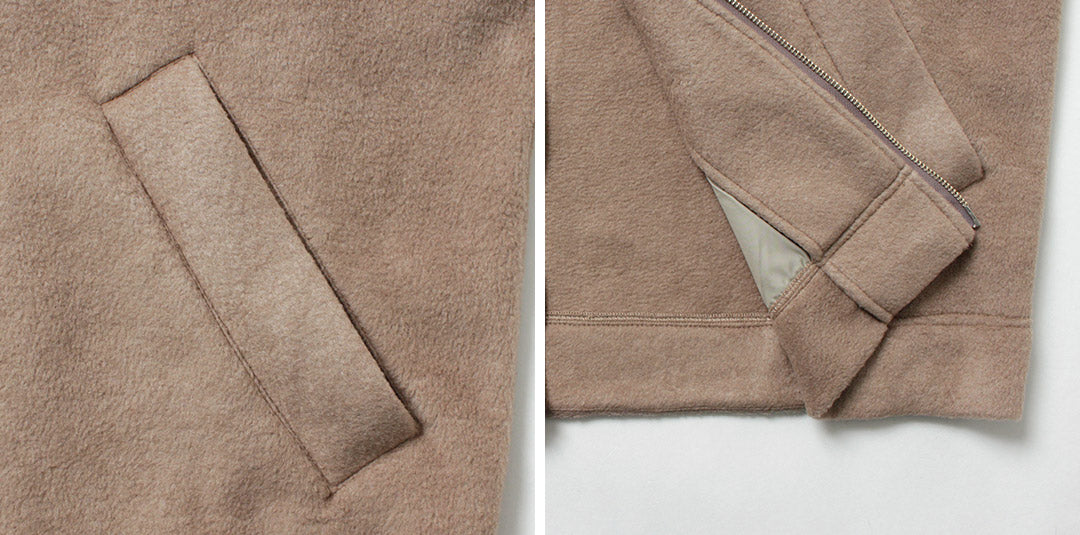 BASISBROEK / HERNEN Fleece Zip-up Blouson