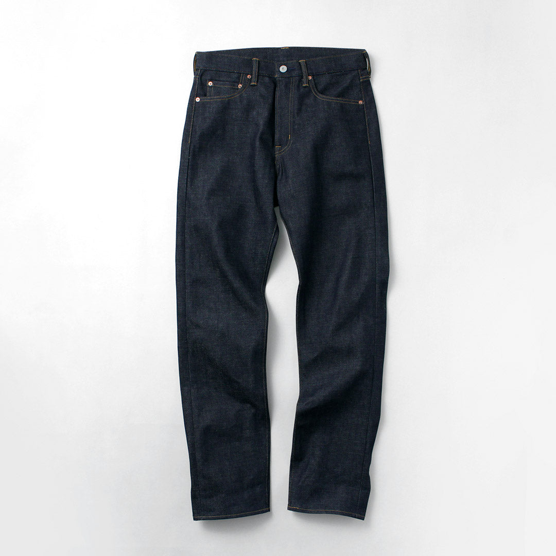 COTTON RESEARCH CLUB / Pantalon en denim selvedge 14,75 oz – Brut (non lavé)