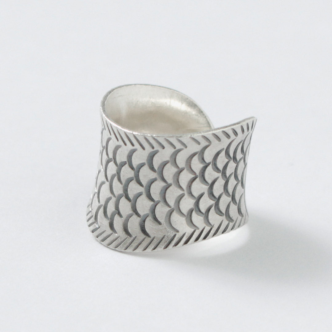 phaduA / Karen Bague poisson en argent