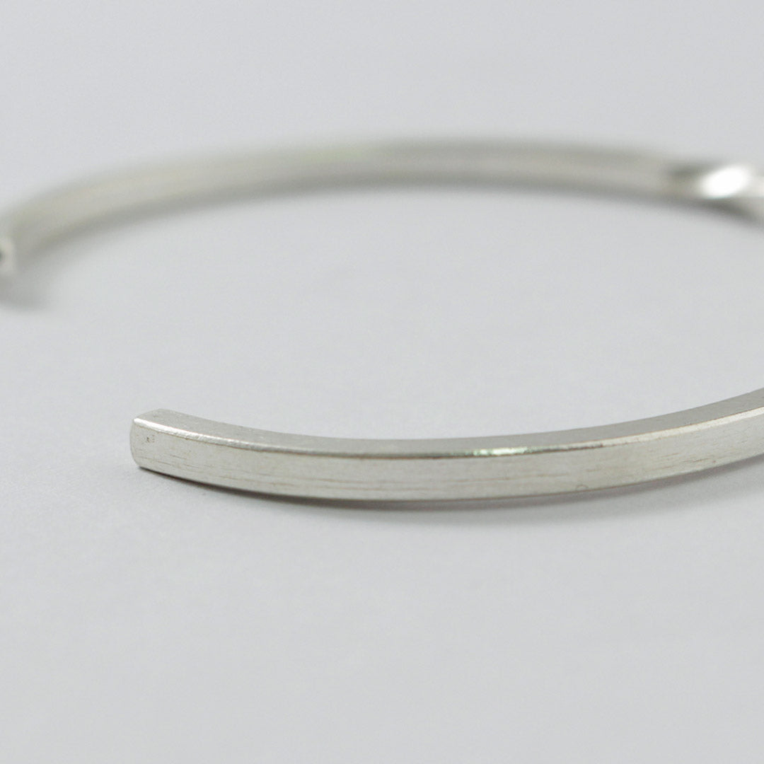 phaduA / Brazalete trenzado de plata Karen