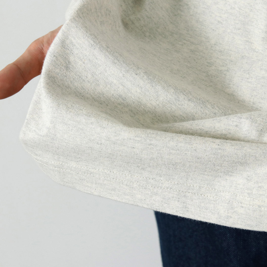 HEALTHKNIT / US Cotton Long Sleeve Turtleneck T-Shirt