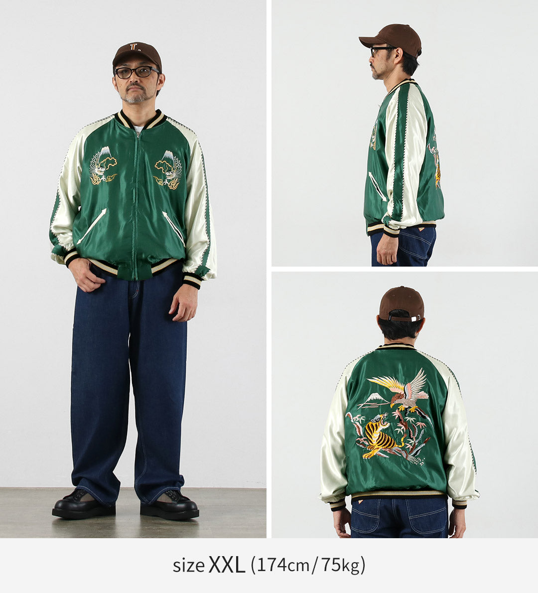 TAILOR TOYO / 緞面刺繡紀念夾克