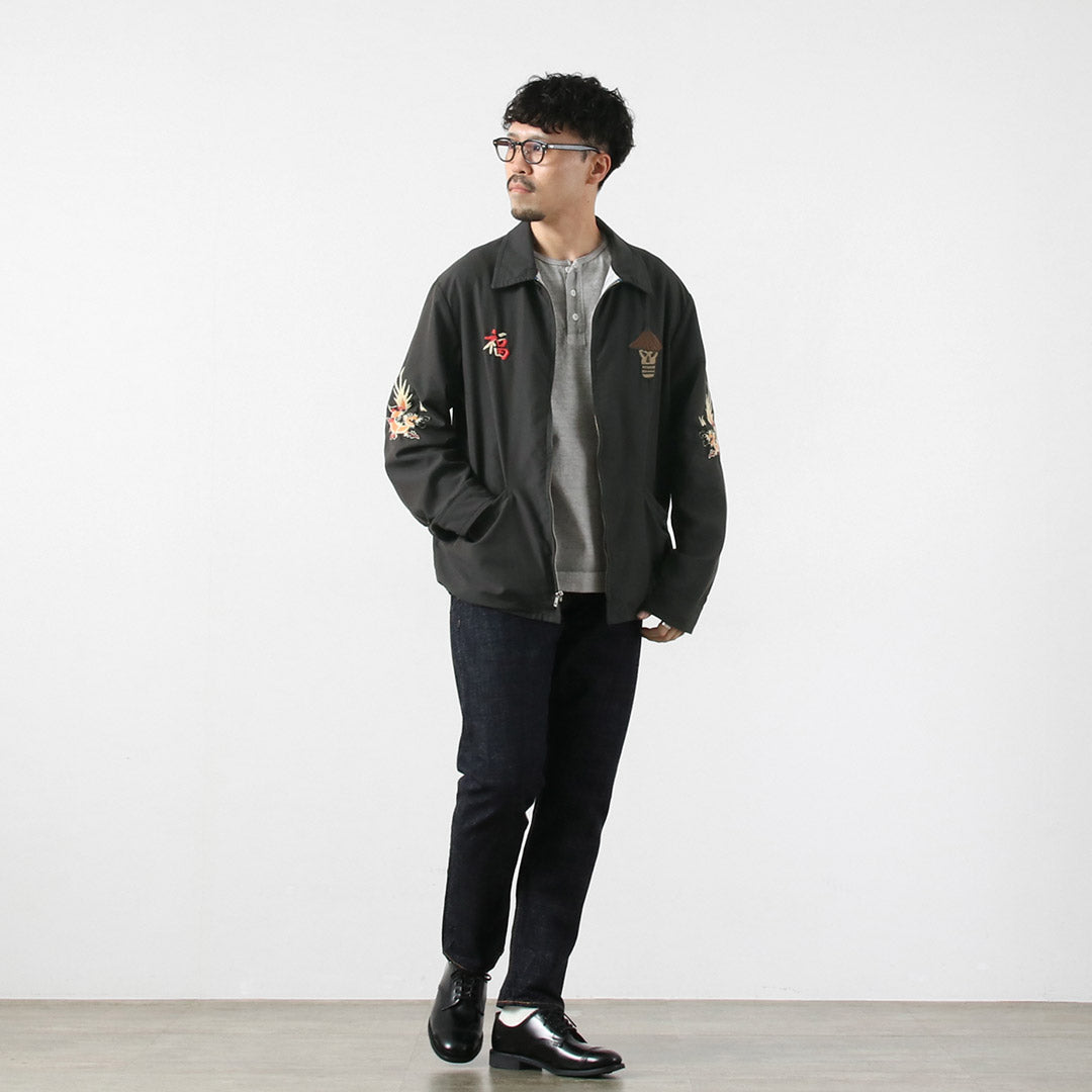 TAILOR TOYO / Chaqueta Vietnam Modelo Envejecido Calavera