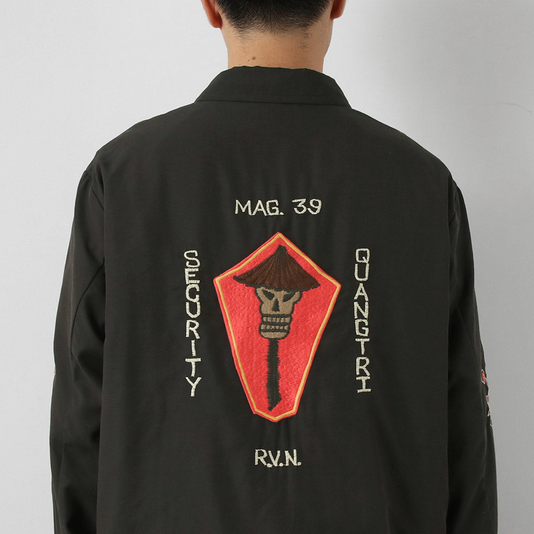 TAILOR TOYO / Chaqueta Vietnam Modelo Envejecido Calavera