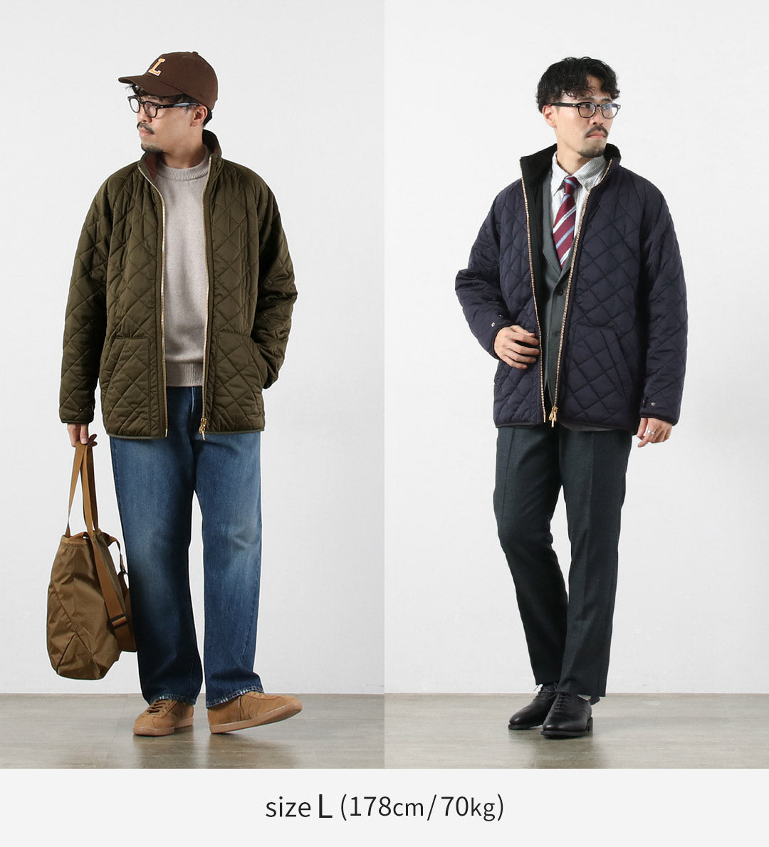 ROCOCO × SUNNY SPORTS / Arctic Fleece-Lined 퀼팅 재킷