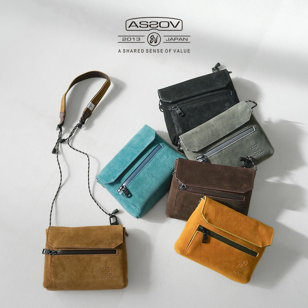 AS2OV / Cartera Sacoche Ante Repelente al Agua