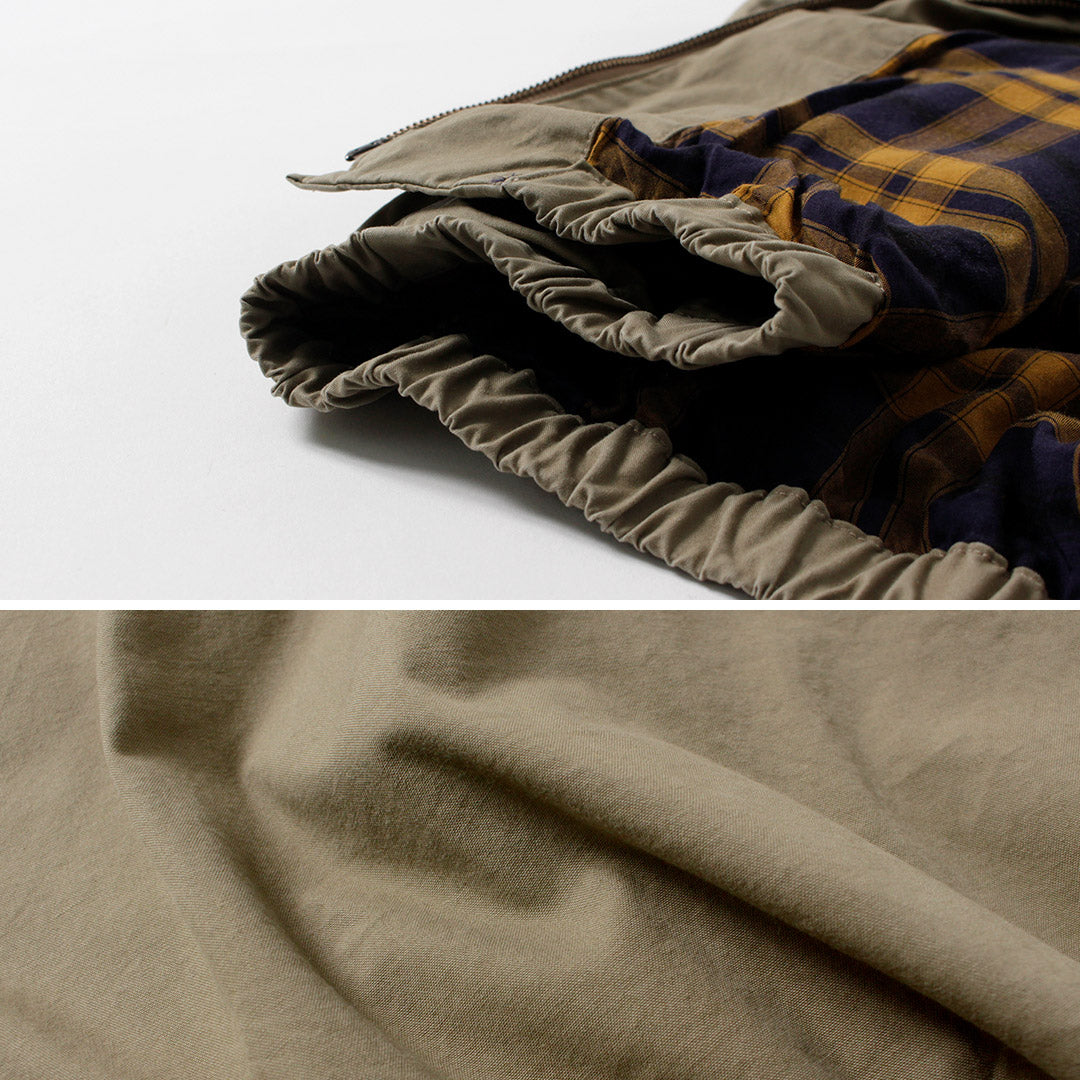 ROCOCO / Saddle Cloth Swing Top Jacket Garment Wash