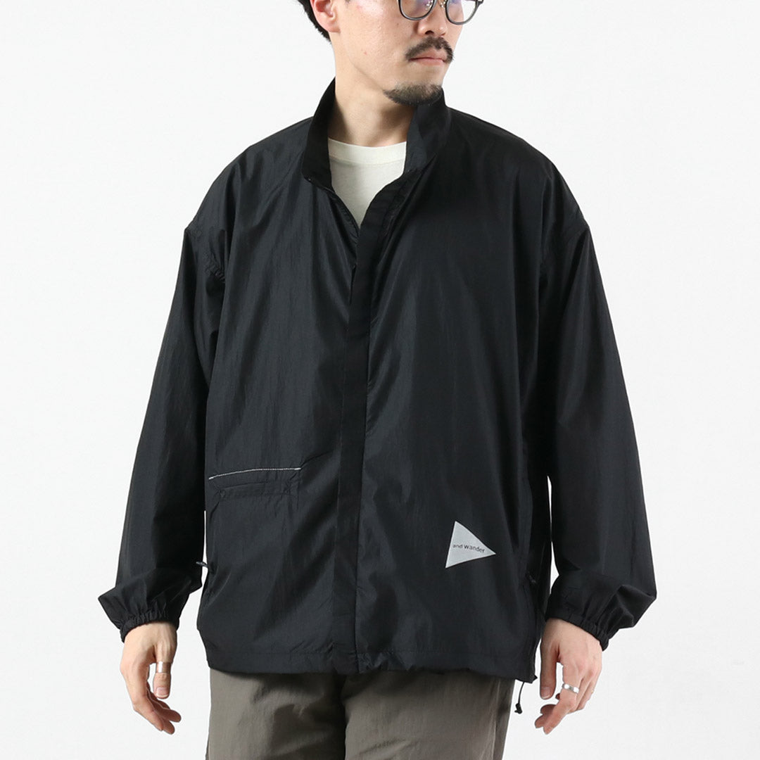 AND WANDER / Oversized Ripstop Jacket