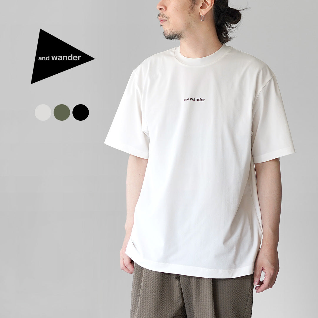 AND WANDER / Camiseta de malla seca