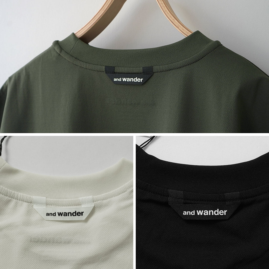 AND WANDER / Camiseta de malla seca