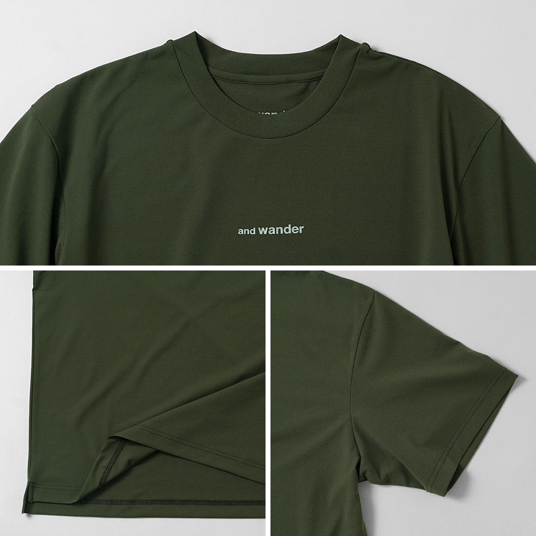 AND WANDER / Camiseta de malla seca