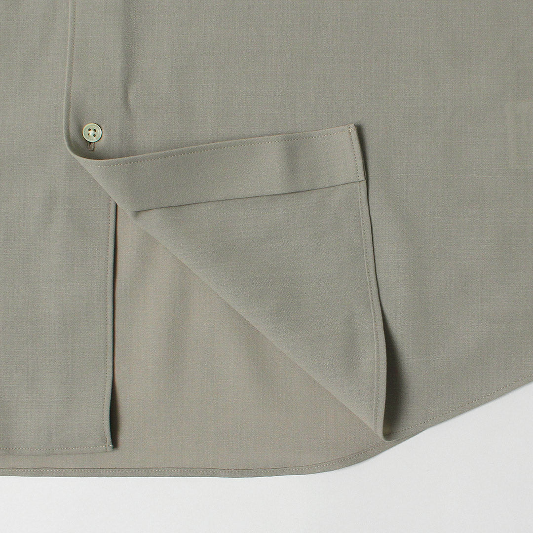 GOLDWIN / 高捻羊毛休閒襯衫 – Bishu Fabric