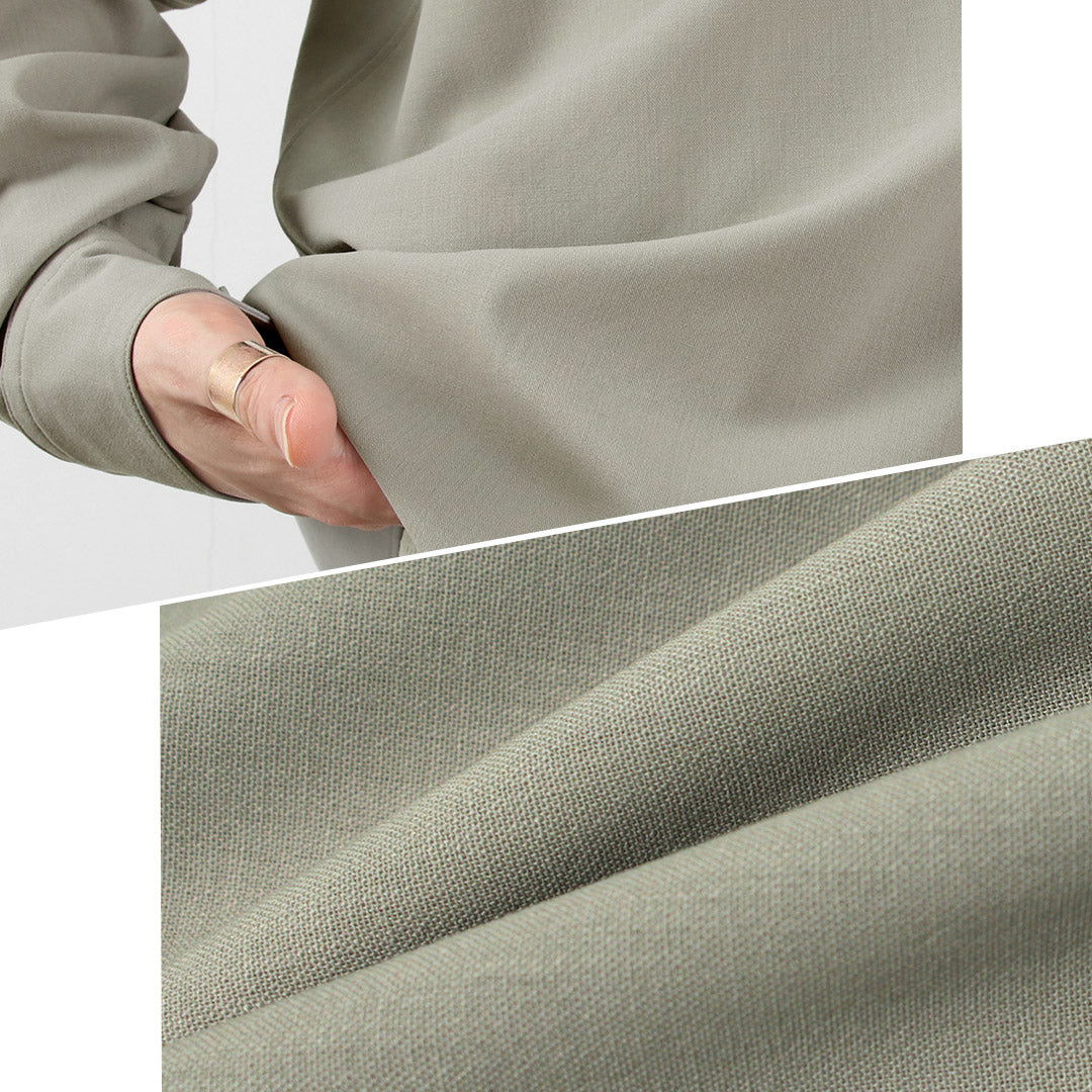 GOLDWIN / 高捻羊毛休閒襯衫 – Bishu Fabric