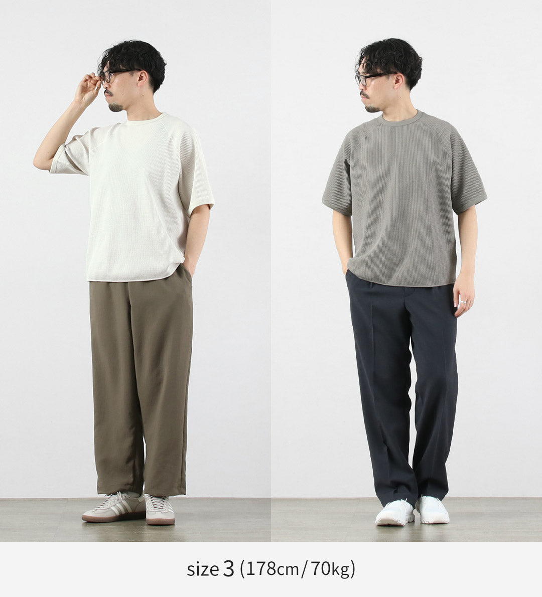 GOLDWIN / Waffle Light Raglan T-Shirt