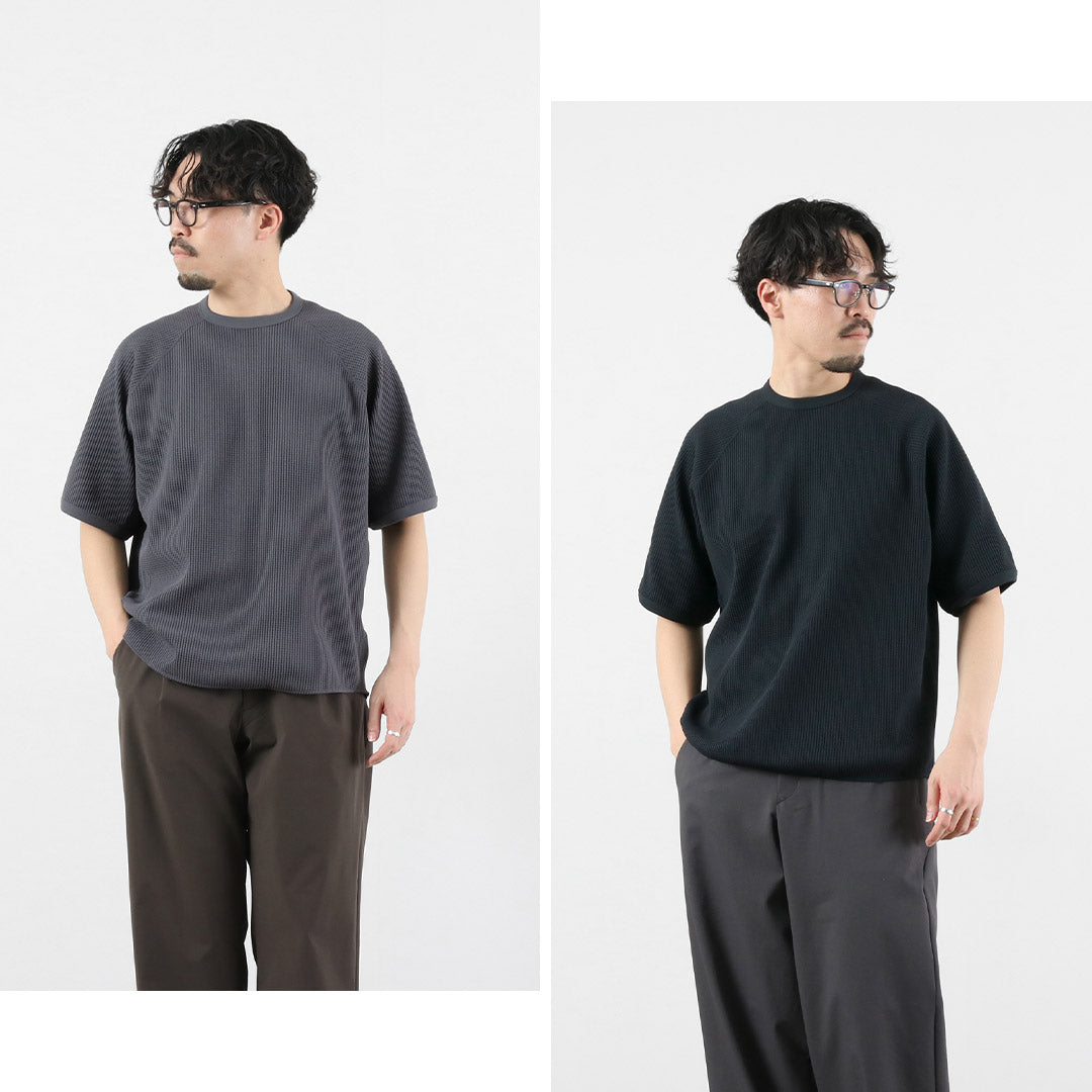 GOLDWIN / Waffle Light Raglan T-Shirt